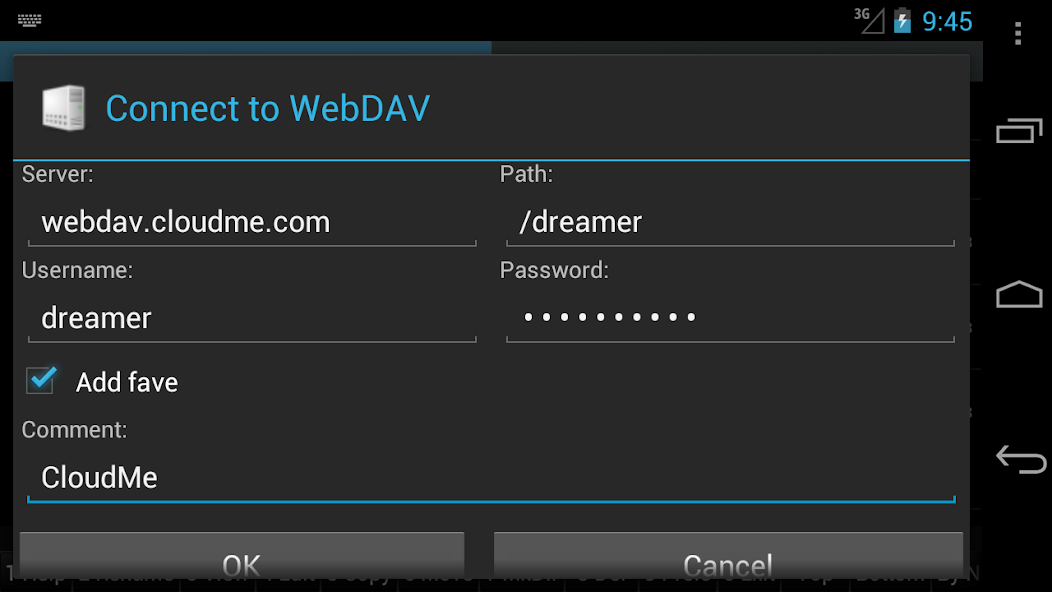 WebDAV for Ghost Commander