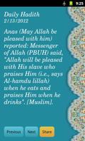 Daily Hadith