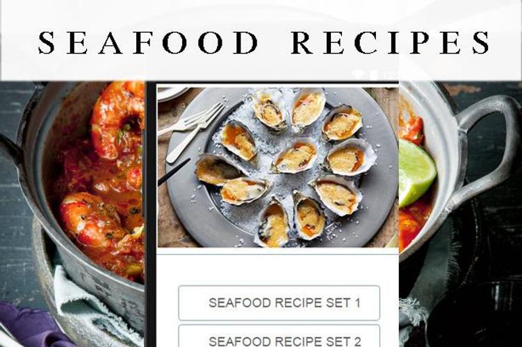 Seafood recipes