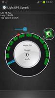 Light GPS Speedometer: kph/mph