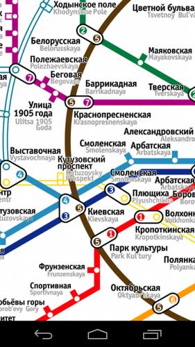 Moscow Subway Map