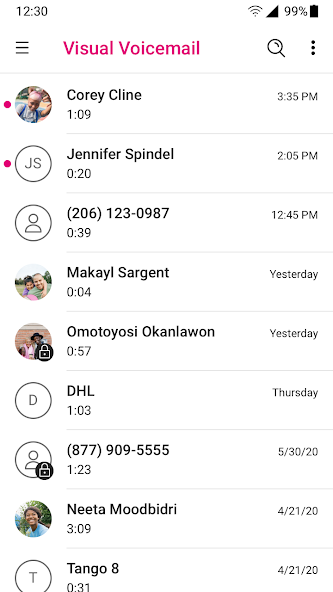 T-Mobile Visual Voicemail