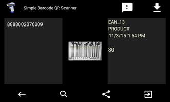 Barcode QR DataMatrix Scanner