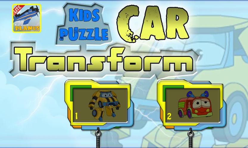 Kids Puzzle - Car Transform