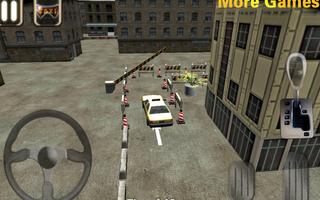 Taxi Driver 3D Cab parking