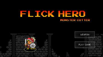 Flick Hero - Cut the Monster