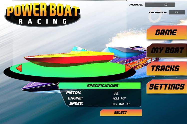 Super Crazy PowerBoat Racing3D