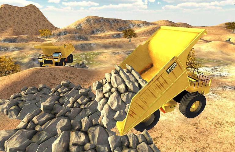 dump truck driving simulator