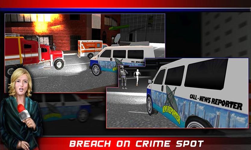 Crime Reporter City Driver 3D