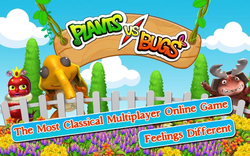 Plants vs Bugs Battle Online