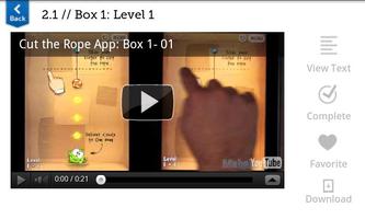 Walkthrough for Cut the Rope