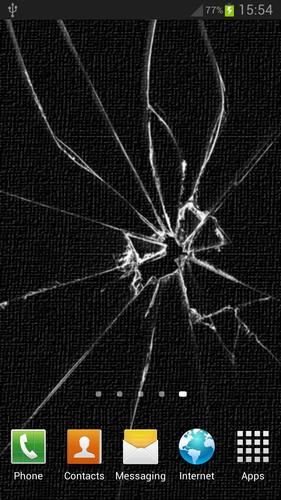 Cracked Screen Live Wallpaper