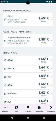 enerQuick  - smarte Tanken App