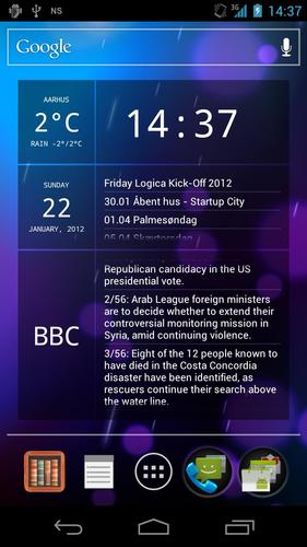 Glass Widgets ICS