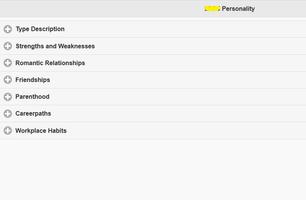 Scientific Personality Test