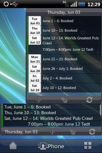 Agenda Widget for Android