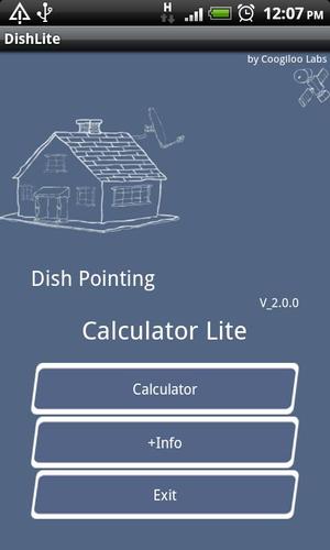 Dish Pointing Calculator Lite