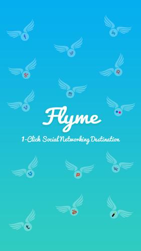 FlyMe - One Click Social Share