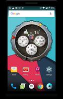 Weather & Analog Clock Widget