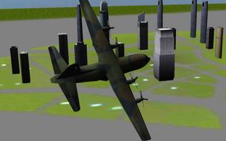 3D Army plane flight simulator