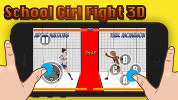 School Girl Fighting 3D