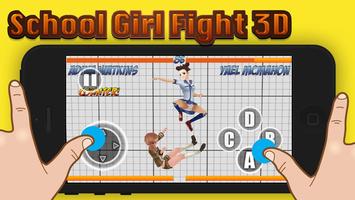 School Girl Fighting 3D