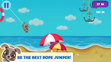 Dog Rope Jumper: Swing Game