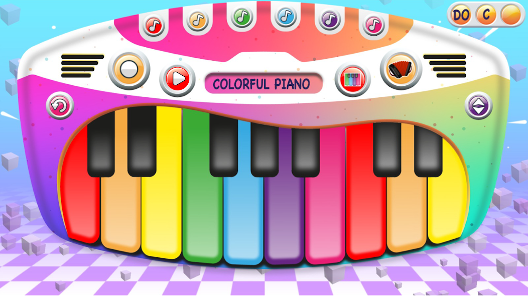 Colorful Piano