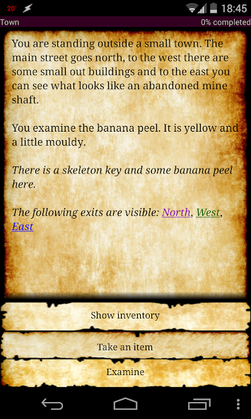 Tiny Text Adventure