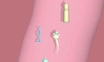 Sperm journey 3D