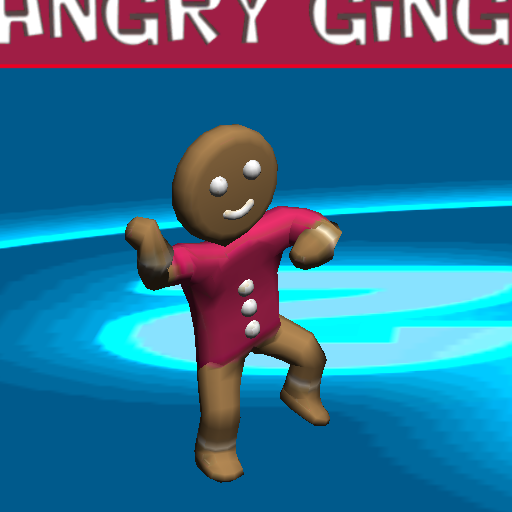 Angry gingerbread run