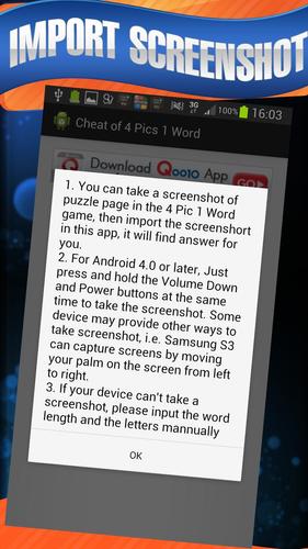 Cheat 4 Pics 1 Word Unlimited