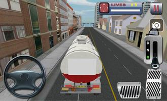 Oil Truck Transporter 3D