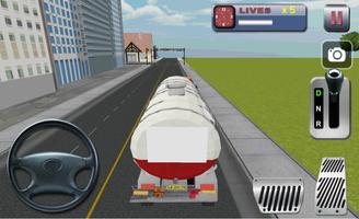 Oil Truck Transporter 3D