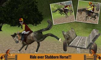 Wild Horse Rider Hill horse race 3D