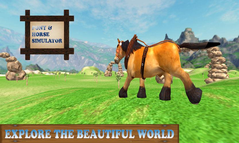 Pony Horse Simulator Kids 3D