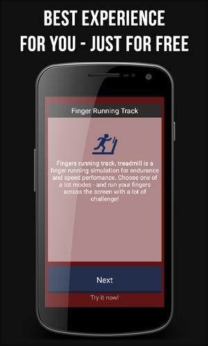 Fingers Running Track Pro