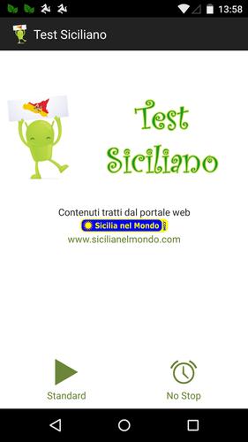 Test Siciliano