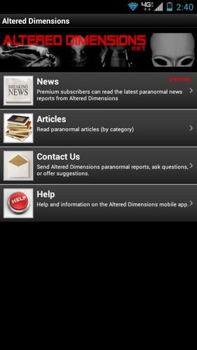 Altered Dimensions Paranormal