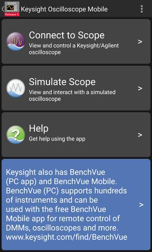 Keysight Oscilloscope Mobile