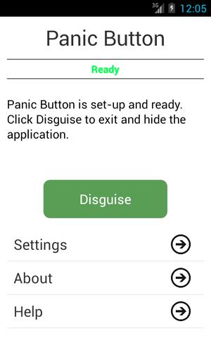 Panic Button (Unsupported)