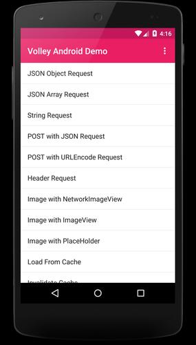 Volley Android Demo