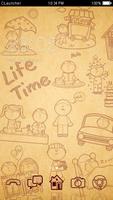 Life Time Simple Cartoon Theme