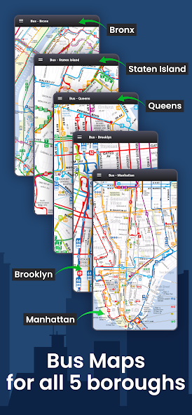 NYC Subway Map & MTA Bus Maps