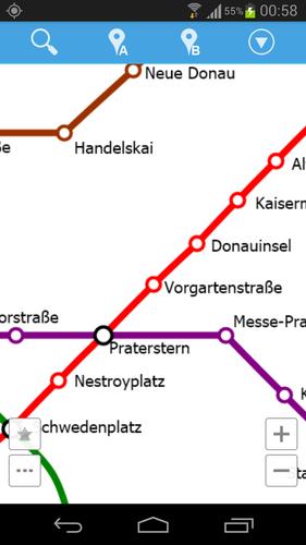 Vienna Metro Map