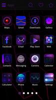 Purple Charm GO Launcher Theme