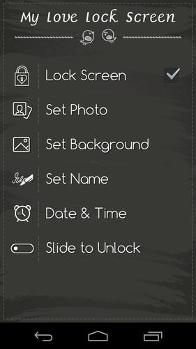 My Love Lock Screen