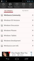 Windows Forums by WinSource