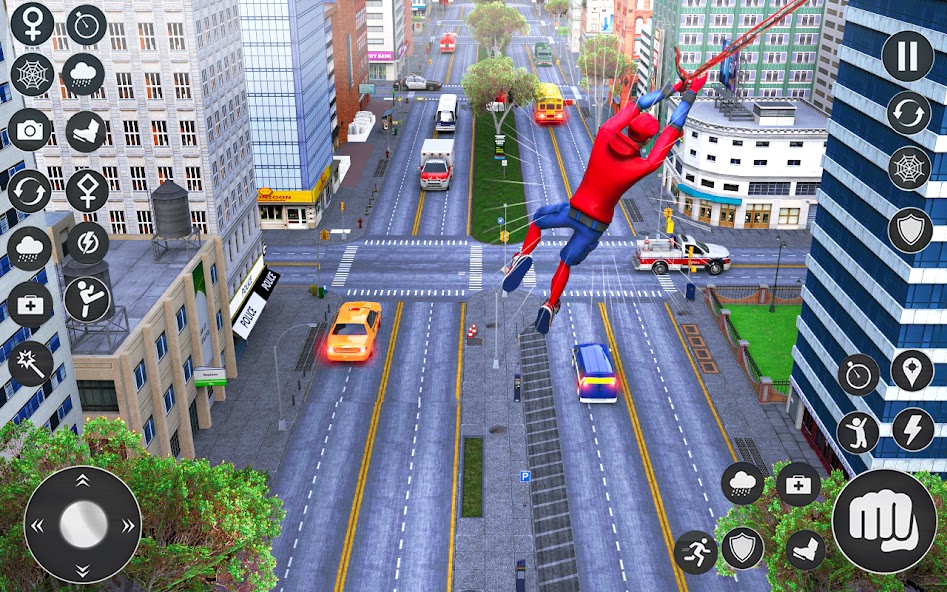 Spider Hero Game Rope Fighter