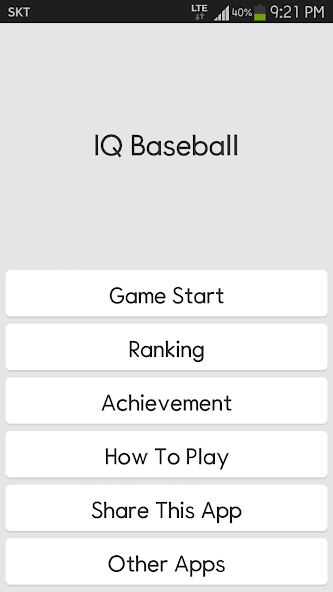 IQ Baseball